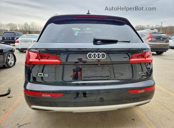 WA1BNAFY9J2002973 2018 AUDI Q5 Black Vista interior delantera