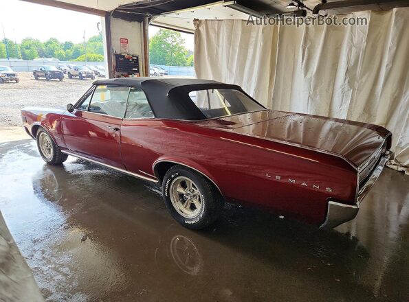 237676P248042 1966 PONTIAC LEMANS RWD Red Tył prawy