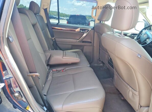 JTJBM7FXXJ5206101 2018 LEXUS GX Blue Вид задньої частини салону