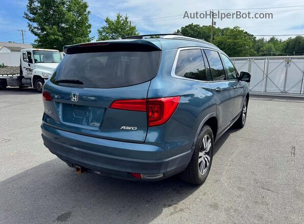 5FNYF6H50GB024007 2016 HONDA PILOT Blue 