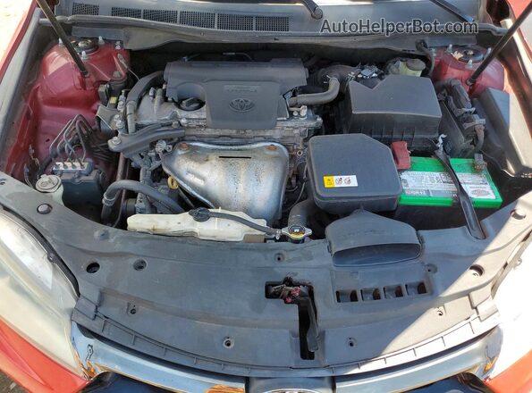 4T1BF1FK2HU644170 2017 TOYOTA CAMRY Red 