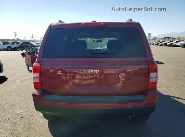 1C4NJPBA4GD811515 2016 JEEP PATRIOT Red წინა სალონის ხედი