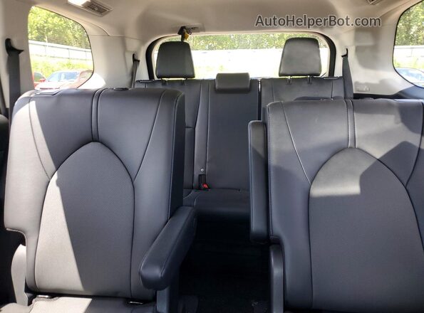5TDAAAB55TS124542 2026 TOYOTA GRAND Black Rear interior view