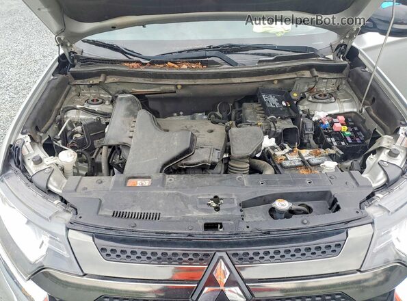 JA4AD3A35LZ006857 2020 MITSUBISHI OUTLANDER Silver Vista de la etiqueta del VIN