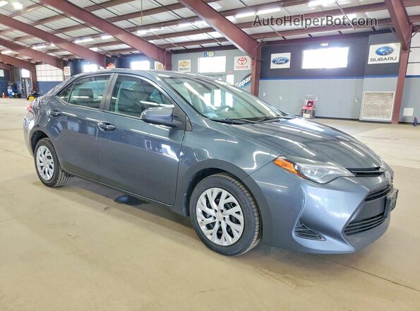 2T1BURHE9KC127937 2019 TOYOTA COROLLA Gray 