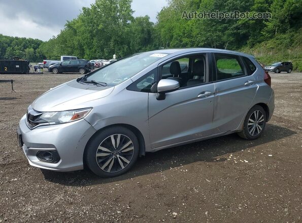 3HGGK5H92JM704662 2018 HONDA FIT Silver Задня ліва чверть