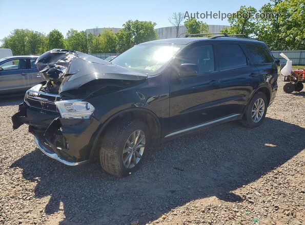 1C4RDJAG2HC924060 2017 DODGE DURANGO Black Rear left