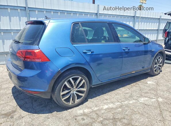 3VW217AU9GM037701 2016 VOLKSWAGEN GOLF Синий 