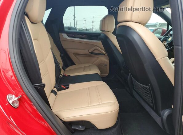 WP1AA2AY5RDA02039 2024 PORSCHE CAYENNE Красный Вид подкапотного пространства