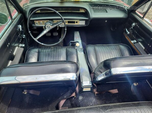 31867B183982 1963 CHEVROLET IMPALA Red Widok deski rozdzielczej