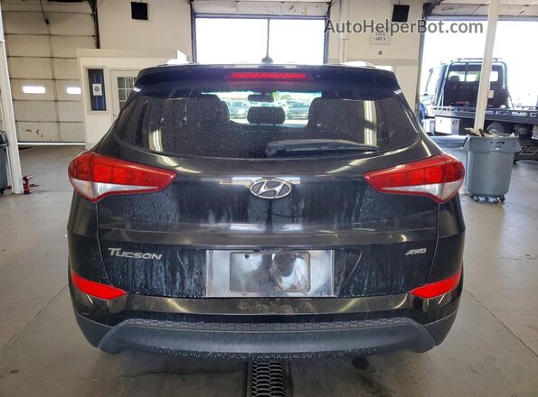 KM8J3CA49GU142764 2016 HYUNDAI TUCSON Black 
