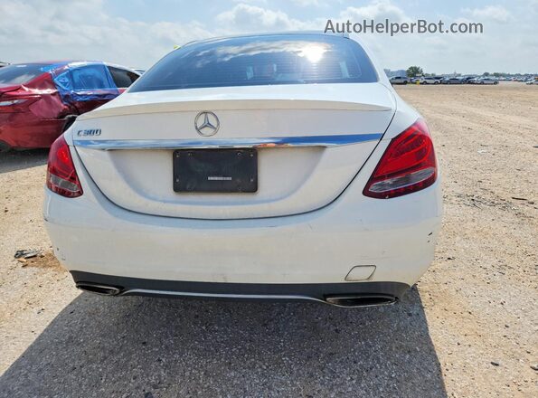 55SWF4JB5HU189451 2017 MERCEDES-BENZ C White წინა სალონის ხედი
