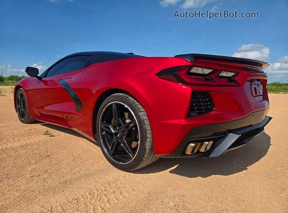 1G1YA3D45R5119217 2024 CHEVROLET CORVETTE Red წინა მარჯვენა