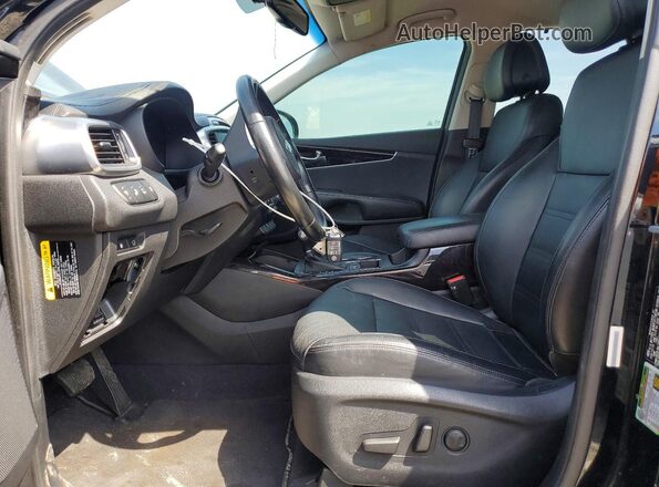5XYPH4A11GG024303 2016 KIA SORENTO Black 