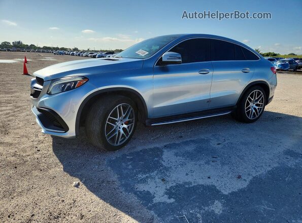 4JGED7FBXJA096173 2018 MERCEDES-BENZ GLE Silver Trasero izquierdo