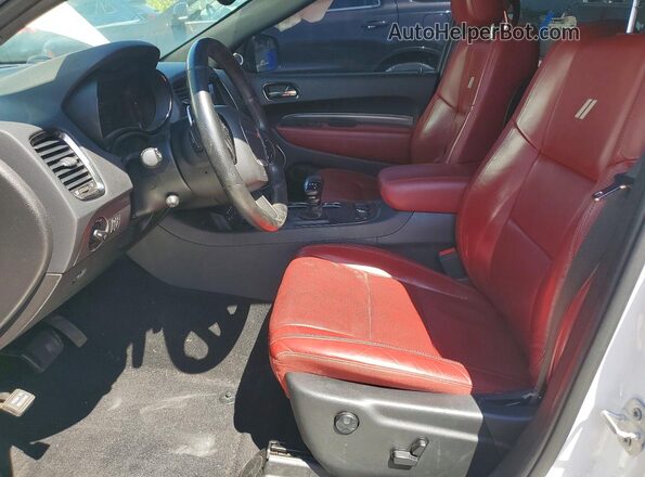 1C4SDJCTXLC192961 2020 DODGE DURANGO White Vista del salpicadero