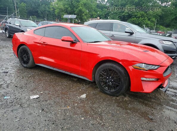 1FA6P8TH2L5186952 2020 FORD MUSTANG Red Front view