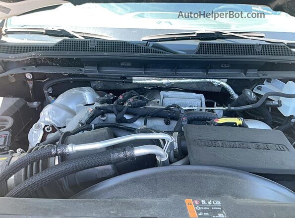 1GC2YPEY1NF312891 2022 CHEVROLET SILVERADO White Dashboard view