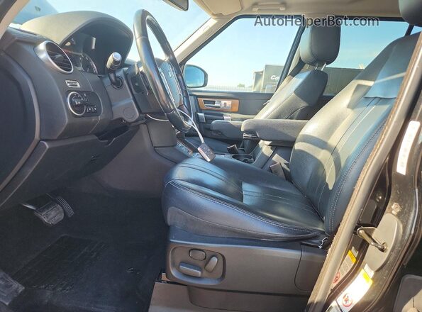 SALAC2V6XGA840899 2016 LAND ROVER LR4 Black წინა პანელის ხედი