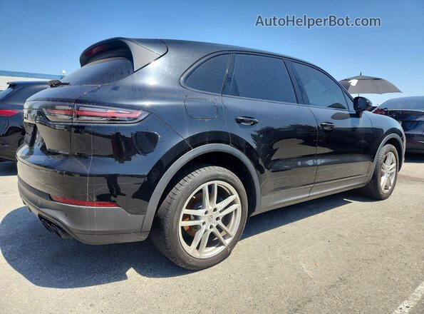 WP1AA2AY8LDA09963 2020 PORSCHE CAYENNE Черный Передняя правая четверть