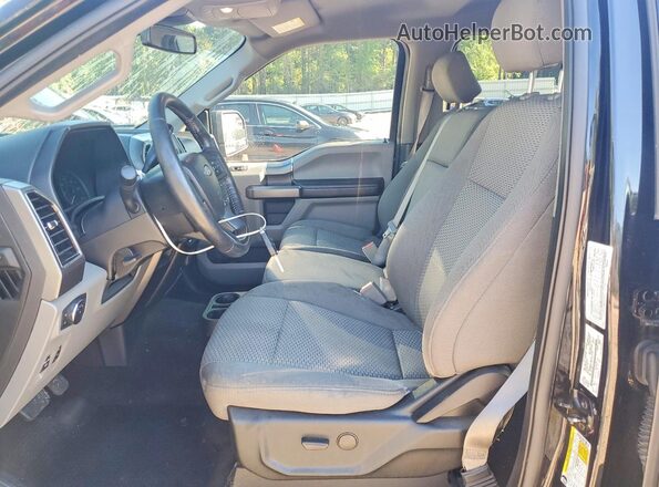 1FTEW1E50KFD22975 2019 FORD F150 Black Dashboard view