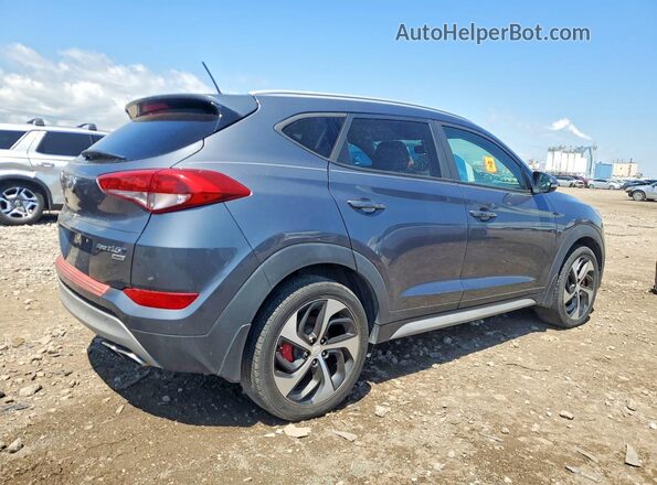 KM8J3CA24HU390226 2017 HYUNDAI TUCSON Gray 