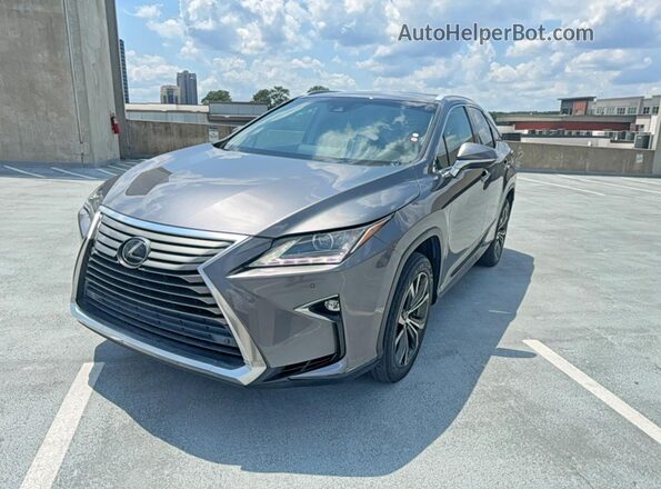 2T2ZZMCAXKC132082 2019 LEXUS RX Gray Задня права чверть
