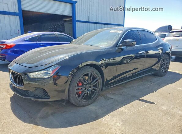 ZAM57XSA4H1205953 2017 MASERATI GHIBLI Black 