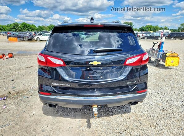 2GNAXTEX2J6343321 2018 CHEVROLET EQUINOX Черный Вид салона спереди