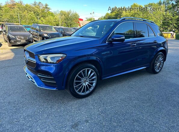 4JGFB4JB4MA546386 2021 MERCEDES-BENZ GLE Blue 