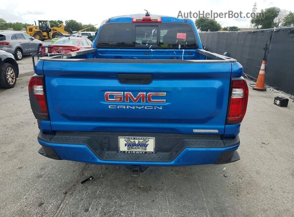 1GTP5BEK5R1161196 2024 GMC CANYON Blue Widok wnętrza z przodu