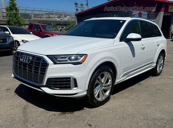 WA1LXAF72LD002651 2020 AUDI Q7 White უკანა მარცხენა