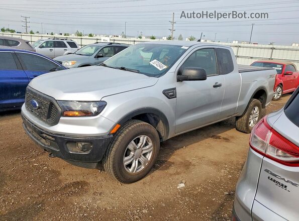 1FTER1EHXKLA55444 2019 FORD RANGER Silver Հետևի ձախ