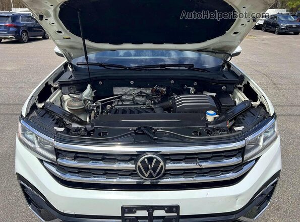 1V2SE2CA4NC202905 2022 VOLKSWAGEN ATLAS White Vista del cuadro de instrumentos