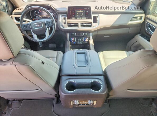 1GKS1GKD9NR275050 2022 GMC YUKON Черный Вид щитка приборов