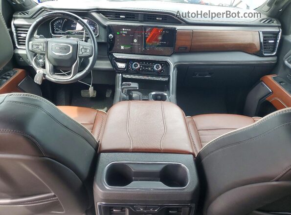 1GTUUHEL0RZ264013 2024 GMC SIERRA Blue Widok zestawu wskaźników