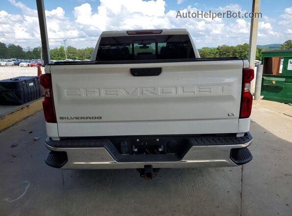 3GCPWCETXLG255630 2020 CHEVROLET SILVERADO Белый Вид салона спереди