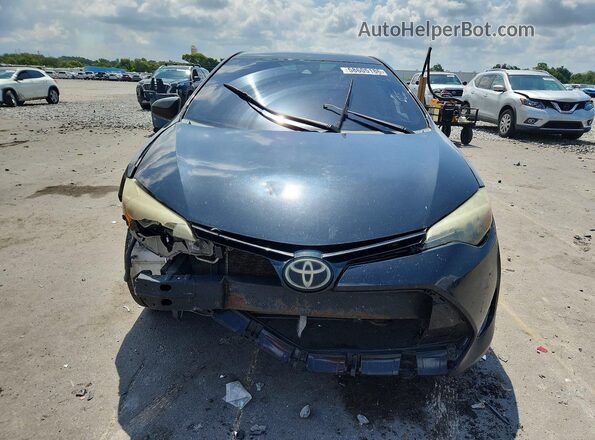 5YFBURHE3JP802048 2018 TOYOTA COROLLA Black Вид ззаду