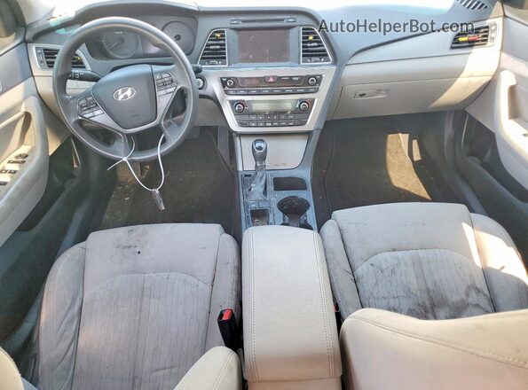 KMHE24L15HA059137 2017 HYUNDAI SONATA White 