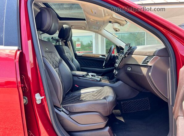 4JGDA5HB4GA700587 2016 MERCEDES-BENZ GLE Red 