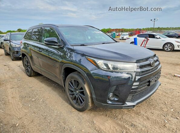 5TDJZRFH9KS622317 2019 TOYOTA HIGHLANDER Black 