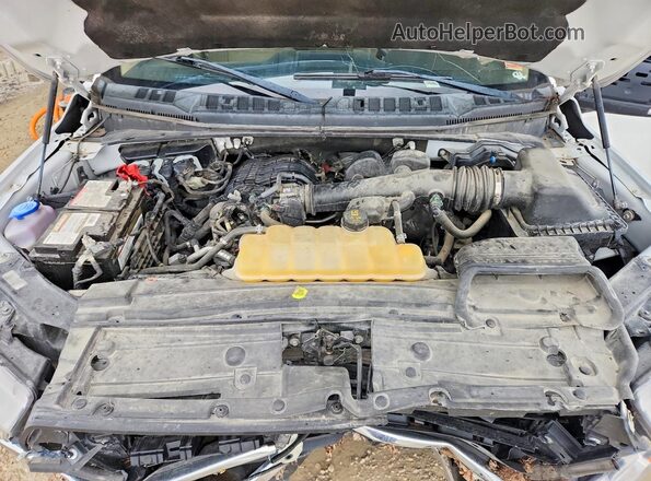 1FTEW1EBXJFA00784 2018 FORD F150 White Widok komory silnika