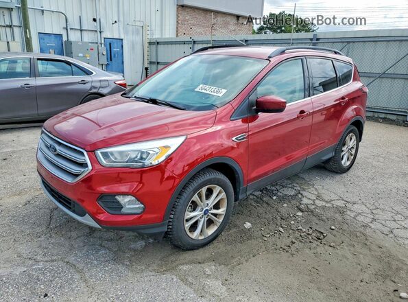 1FMCU0GD9HUB35696 2017 FORD ESCAPE Red Հետևի ձախ