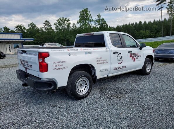 1GCRWAEF5KZ190076 2019 CHEVROLET SILVERADO White Передня права чверть