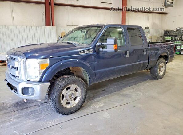 1FT7W2B65GEC13971 2016 FORD F250 Blue Rear left