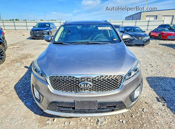 5XYPK4A54HG251166 2017 KIA SORENTO Gray 