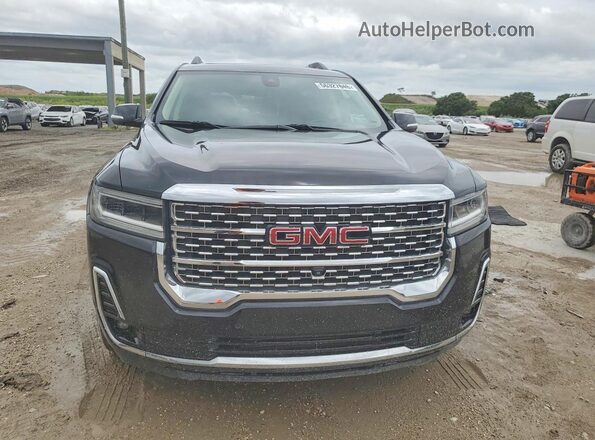 1GKKNPLS1NZ158757 2022 GMC ACADIA Черный Вид сзади