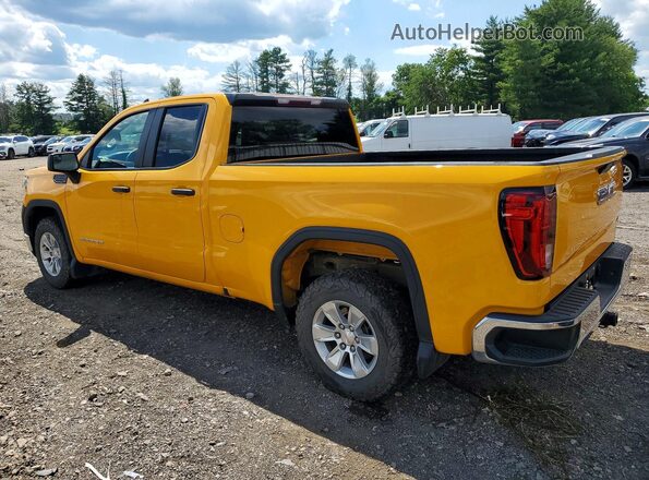 1GTR8AEK7MZ215215 2021 GMC SIERRA Yellow Trasero derecho