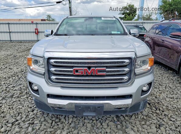 1GTP6DE16G1239577 2016 GMC CANYON Silver Հետևի տեսք