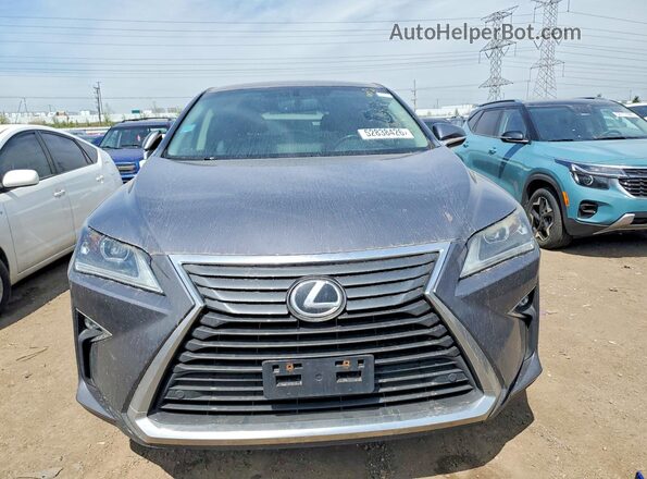 2T2BZMCA2GC002175 2016 LEXUS RX Silver Հետևի տեսք